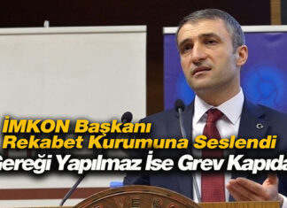 İMKON, fahiş zam yapan çimento sektörü için Rekabet Kurumunu göreve çağırdı! Grev kapıda…