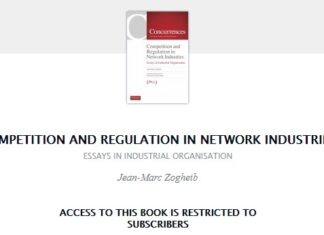 COMPETITION AND REGULATION IN NETWORK INDUSTRIES