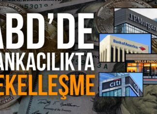 Amerika Birleşik Devletleri’nde JPMorgan Chase, Bank of America, Wells Fargo ve Citigroup tekelleşiyor