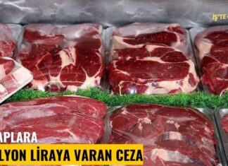 Kasaplara 1 milyon liraya varan ceza