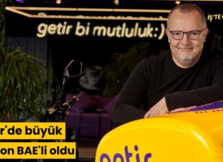 Getir’de büyük patron BAE’li oldu