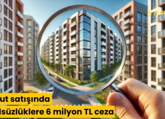 Konut satışında usulsüzlüklere 6 milyon TL ceza