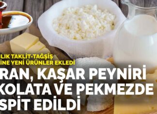 Bakanlık taklit-tağşiş listesine yeni ürünler ekledi: Ayran, kaşar peyniri, çikolata ve pekmezde de tespit edildi