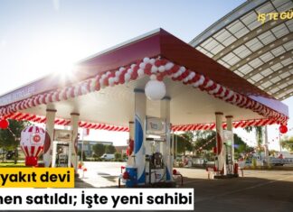 Akaryakıt devi resmen satıldı