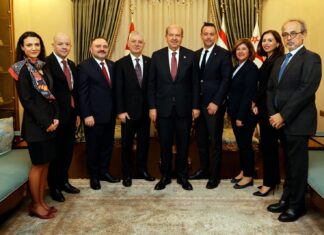 Cumhurbaşkanı Tatar, Rekabet Kurulu heyetini kabul etti