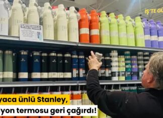 Dünyaca ünlü Stanley, 3 milyon termosu geri çağırdı!