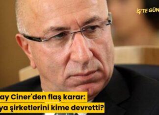 Turgay Ciner’den flaş karar: Medyadan çıktı…