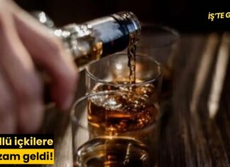 Alkollü içkilere dev zam geldi!