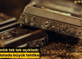 Bakanlık tek tek açıkladı: Çikolatada büyük tehlike