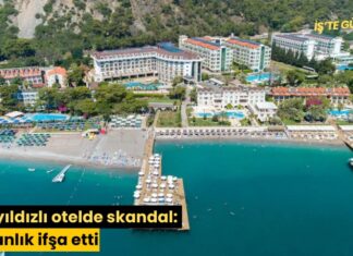 Beş yıldızlı otelde skandal: Bakanlık ifşa etti