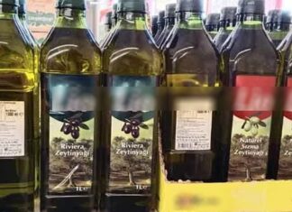 Üç harfli market zincirinde satılan zeytinyağı markası hileli çıktı – Sözcü Gazetesi