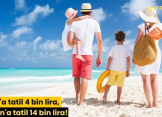 Hans’a tatil 4 bin lira, Hasan’a tatil 14 bin lira!