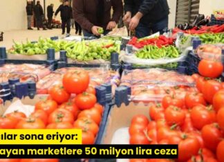 Aracılar sona eriyor: Uymayan marketlere 50 milyon lira ceza
