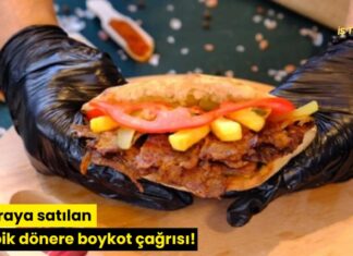 615 liraya satılan tombik dönere boykot çağrısı!