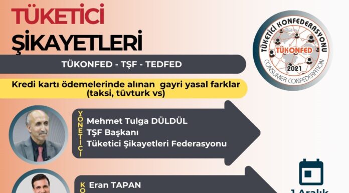 Tüketici Şikayetleri – TÜKONFED – TŞF – TEDFED