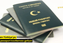 AB’den Türkiye’ye yeşil pasaport kısıtlaması geliyor