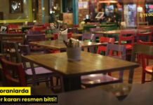 Restoranlarda kuver kararı resmen bitti!