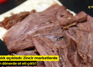 Bakanlık açıkladı: Zincir marketlerde satılan dönerde at eti çıktı!