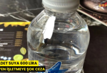 Üç adet suya 600 lira isteyen işletmeye şok ceza