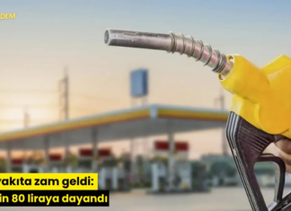Akaryakıta zam geldi: Motorin 80 liraya dayandı