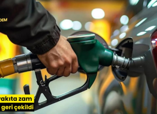 Akaryakıta zam kararı geri çekildi
