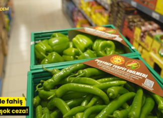 Biberde fahiş fiyata şok ceza!