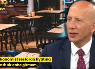 Ünlü ekonomist restoran fiyatına isyan etti: Bir daha gitmem