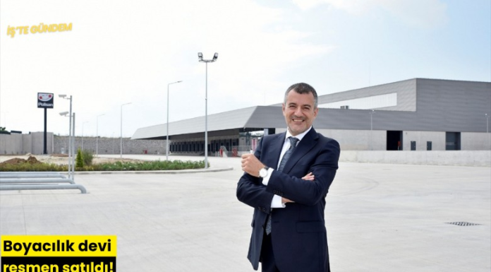 Boyacılık devi resmen satıldı!