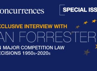 e-Competitions: Ian Forrester on 70 years of EU competition law