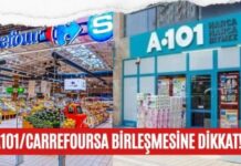 A101/Carrefoursa birleşmesine dikkat!