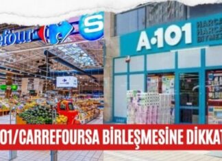A101/Carrefoursa birleşmesine dikkat!