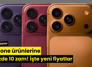 iPhone ürünlerine yüzde 10 zam! İşte yeni fiyatlar
