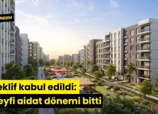 Teklif kabul edildi: Keyfi aidat dönemi bitti
