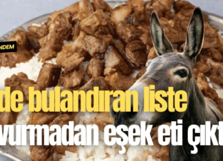 Mide bulandıran liste: Kavurmadan eşek eti çıktı