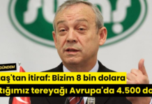 Sütaş’tan itiraf: Bizim 8 bin dolara sattığımız tereyağı Avrupa’da 4.500 dolar