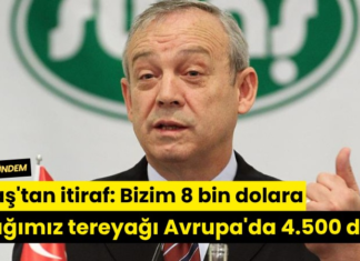 Sütaş’tan itiraf: Bizim 8 bin dolara sattığımız tereyağı Avrupa’da 4.500 dolar
