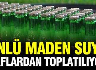 Ünlü maden suyu tek tek toplatılıyor: 64,5 milyon şişe piyasadan çekiliyor