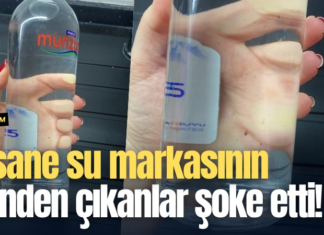 Efsane su markasının içinden çıkanlar şoke etti!