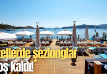 Otellerde şezlonglar boş kaldı!