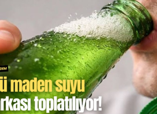 Ünlü maden suyu markası toplatılıyor!