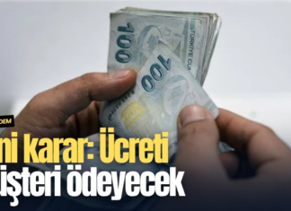 Yeni karar: Ücreti müşteri ödeyecek