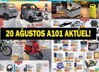 20 AĞUSTOS A101 KATALOĞU 2026: A101’e Elektrikli Kamyonet Geliyor! A101’de Bu Hafta Neler Var? Teknoloji ve Ev Ürünlerinde Büyük Kampanya