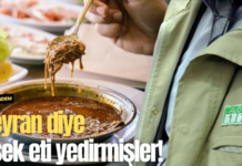 Beyran diye eşek eti yedirmişler!