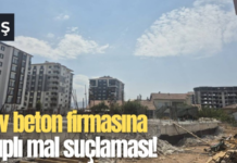 Dev beton firmasına ayıplı mal suçlaması!