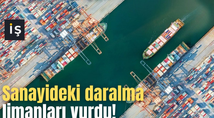 Sanayideki daralma limanları vurdu!