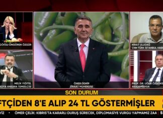 TÜRDER Başkanı Prof. Dr. Uğur Özgöker KARTELLERİN YAŞ SEBZE-MEYVE FİYATLARINA FAHİŞ ZAM YAPMALARINA KARŞI “REKABET KURULU”NU SORUŞTURMA AÇMAYA DAVET ETTİ.