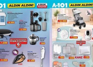 YEPYENİ A101 AKTÜEL ÜRÜN KATALOGLARI | 3-9 EKİM 2026 A101 HAFTANIN YILDIZLARI KATALOĞU SATIŞTA!