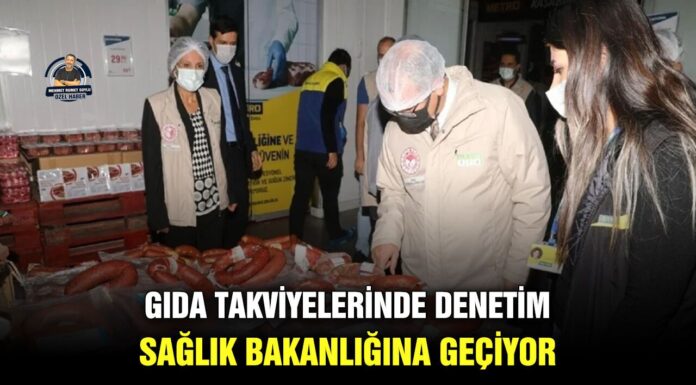 Gıda takviyelerinde denetim Sağlık Bakanlığına geçiyor