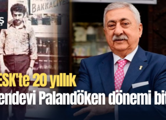 TESK’te 20 yıllık Bendevi Palandöken dönemi bitti